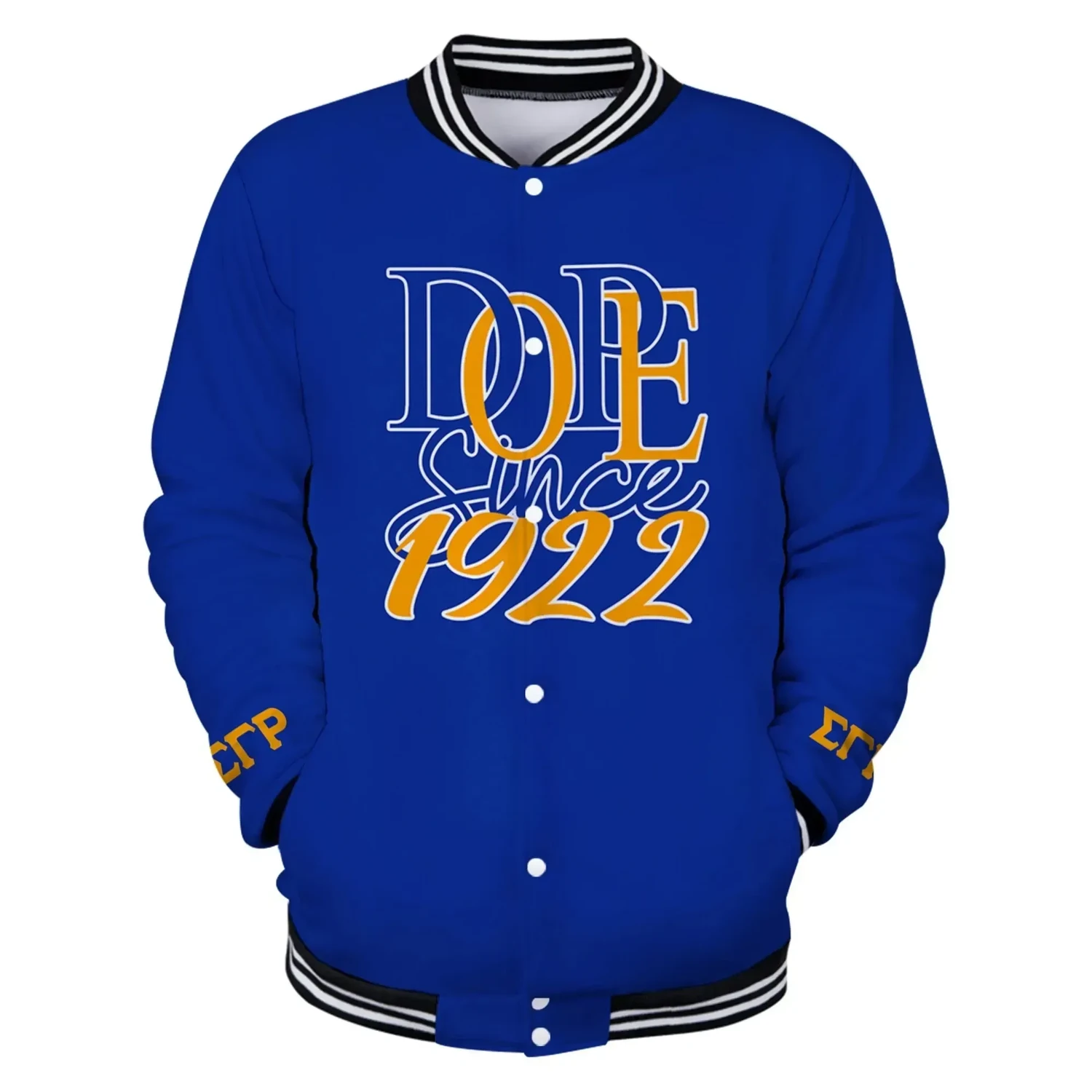 Sigma Gamma Rho Dope 1922 Baseball Jacket