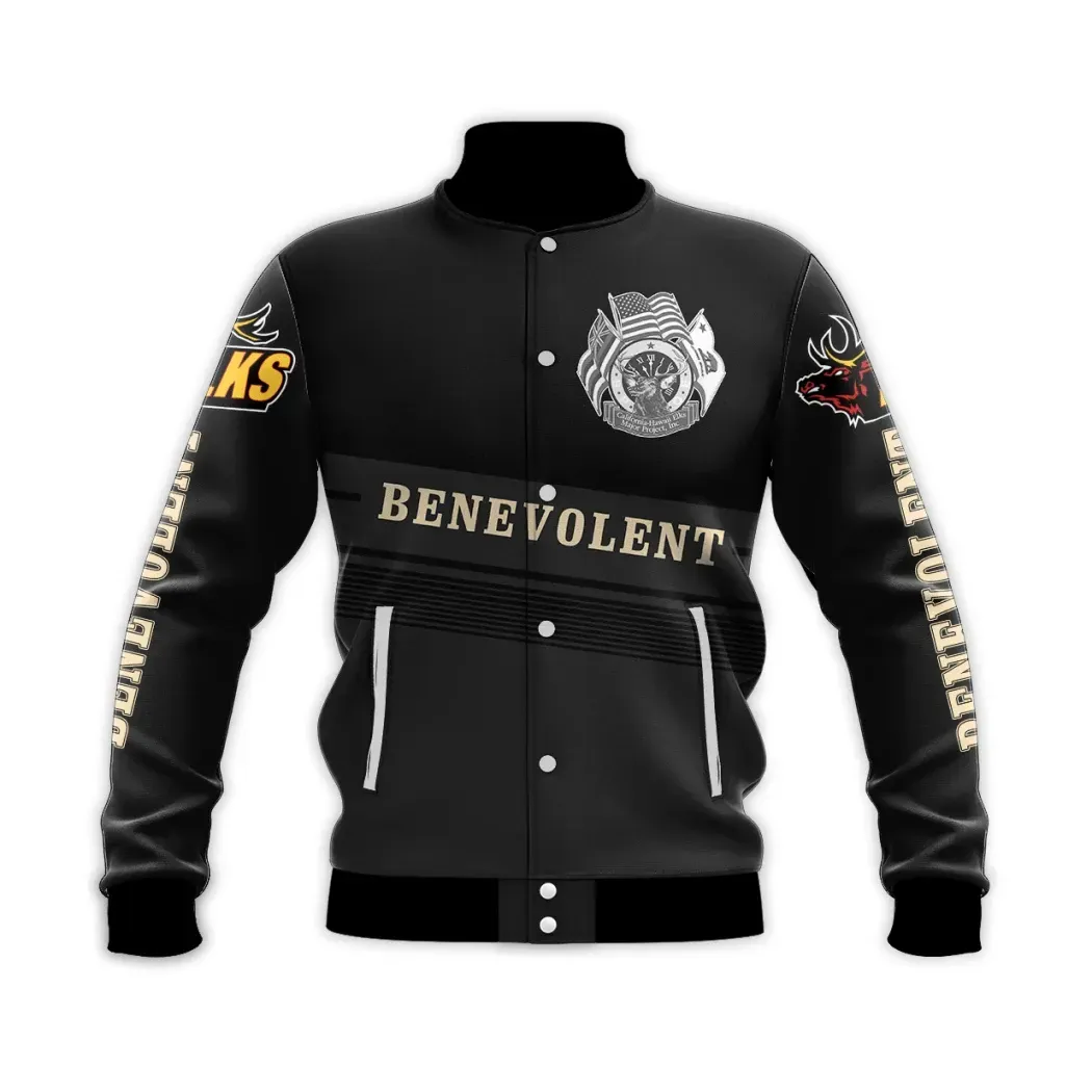 Bpoe Benevolent Baseball Jacket Special Gift For Men Women
