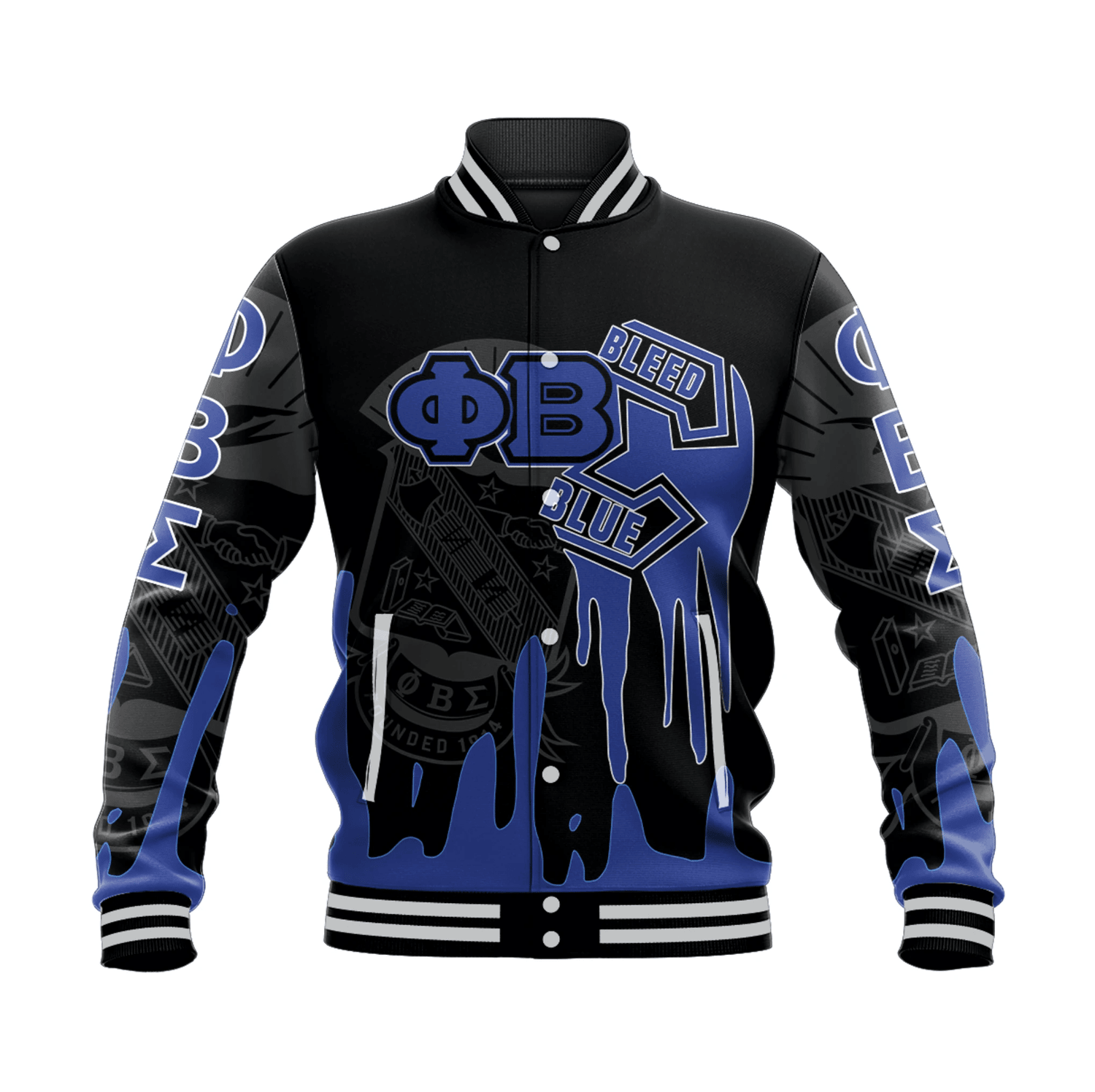 Phi Beta Sigma Baseball Jacket Special Style