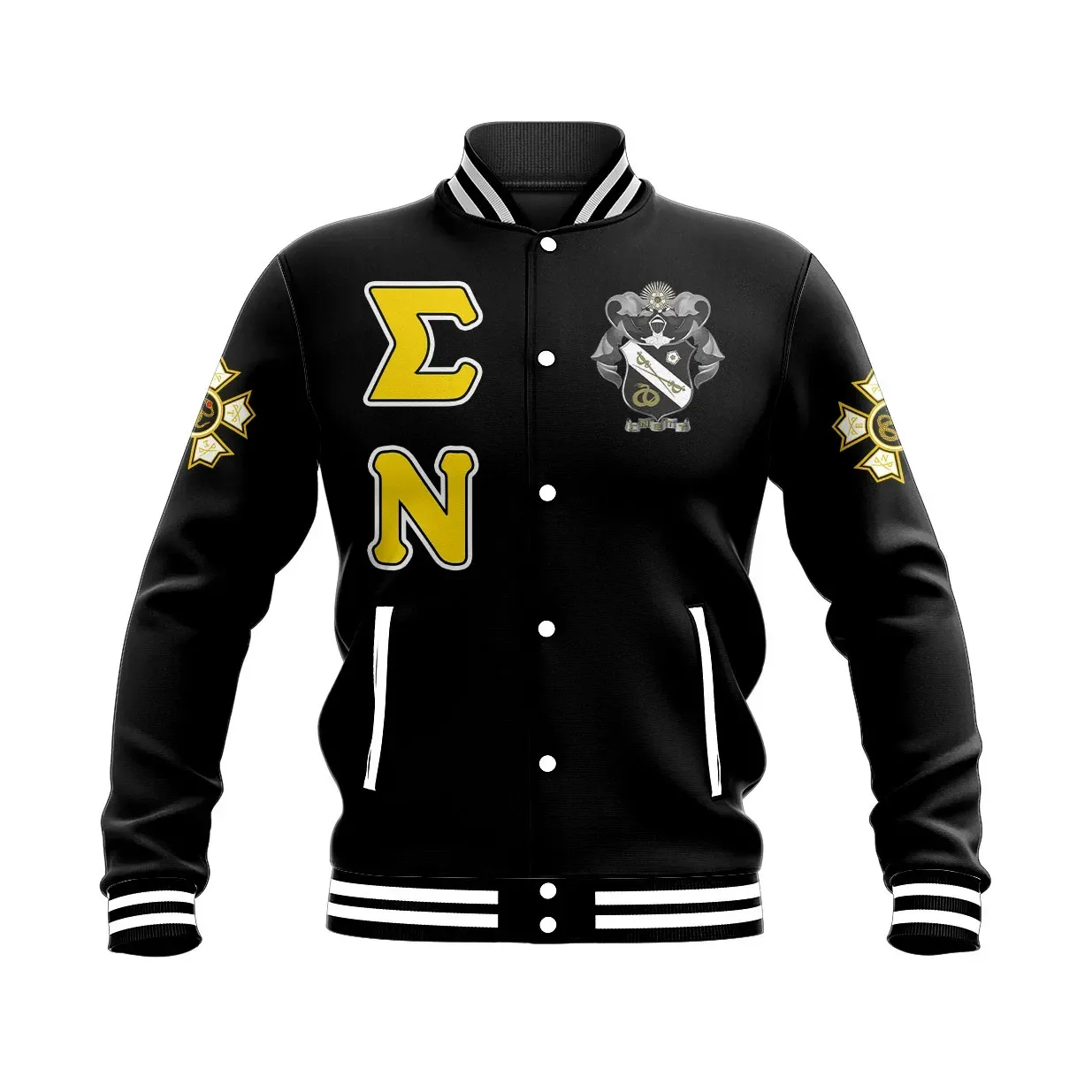 Sigma Nu Letters Baseball Jacket Special Gift For Men Women