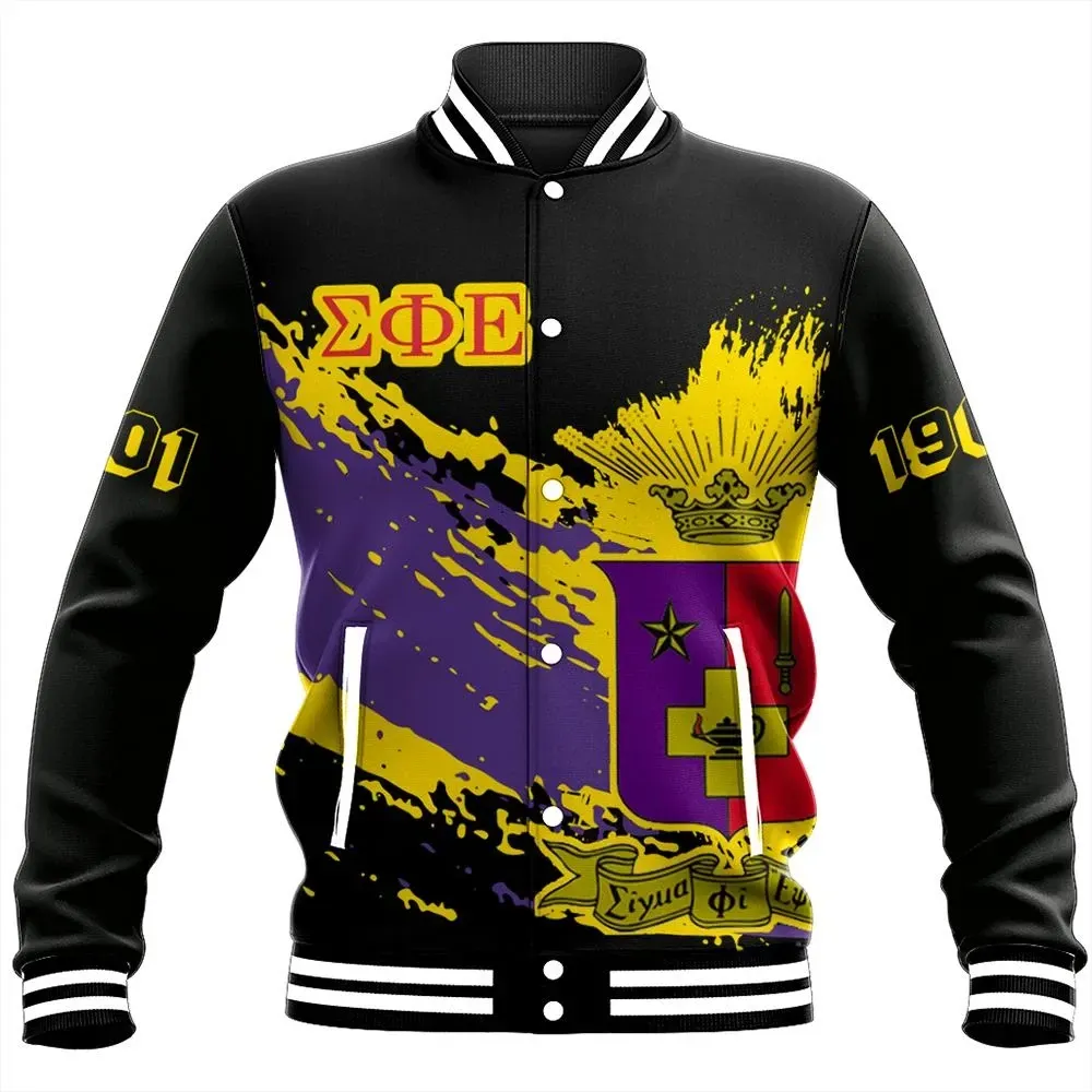 Tip Style Sigma Phi Epsilon Baseball Jacket