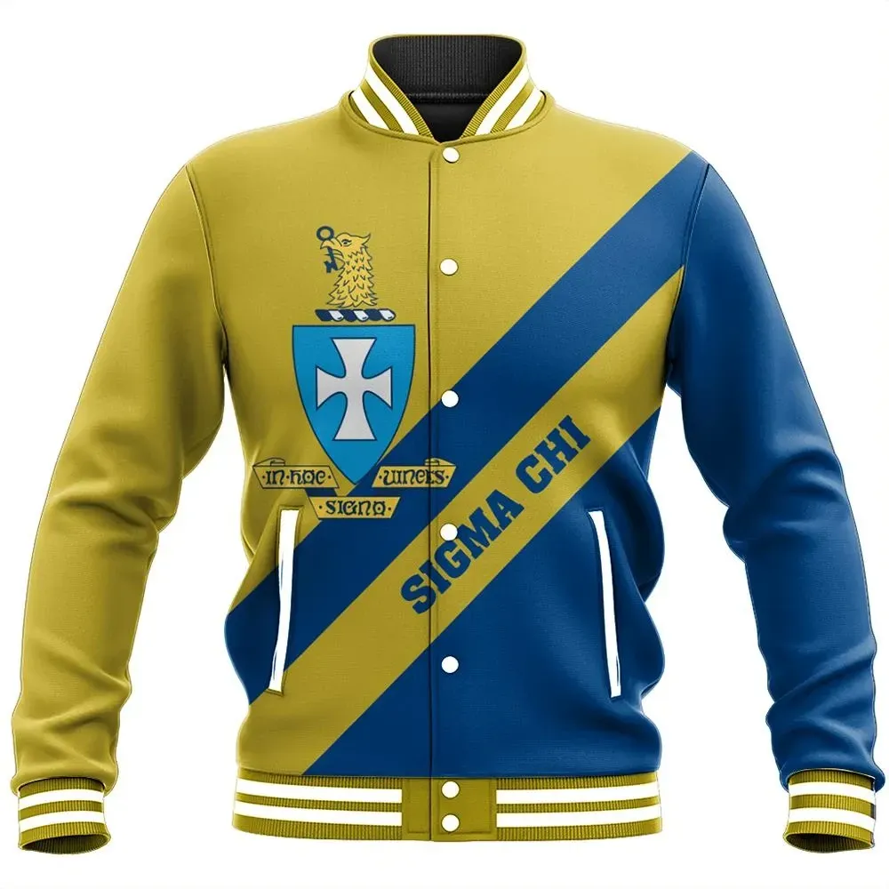 Tech Style Tech Style Sigma Chi Baseball Jacket