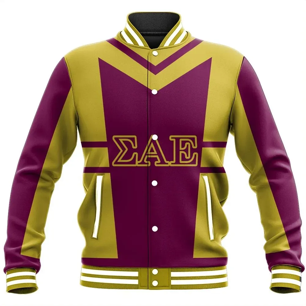 Lugg Style Sigma Alpha Epsilon Baseball Jacket