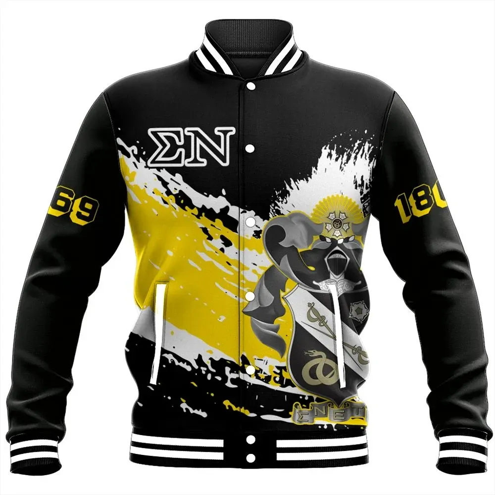 Tip Style Sigma Nu Baseball Jacket Special Gift For Men Women