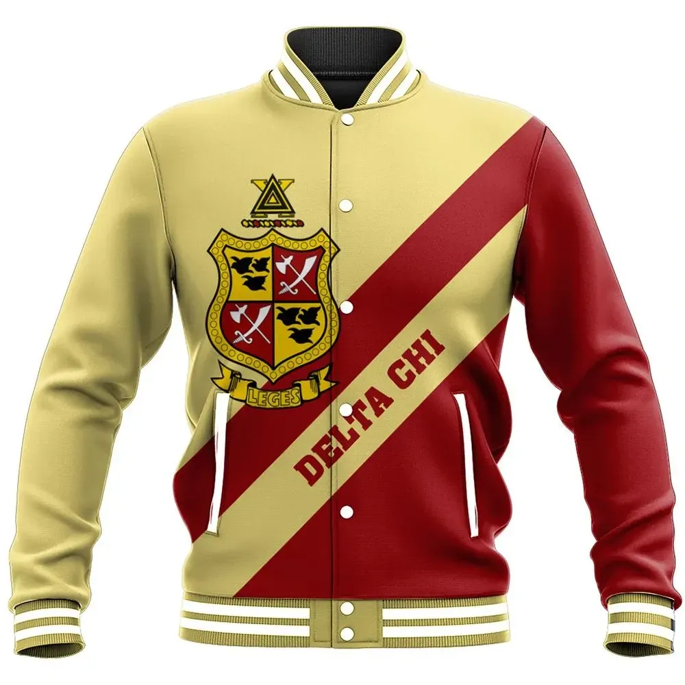 Tech Style Tech Style Delta Chi Baseball Jacket