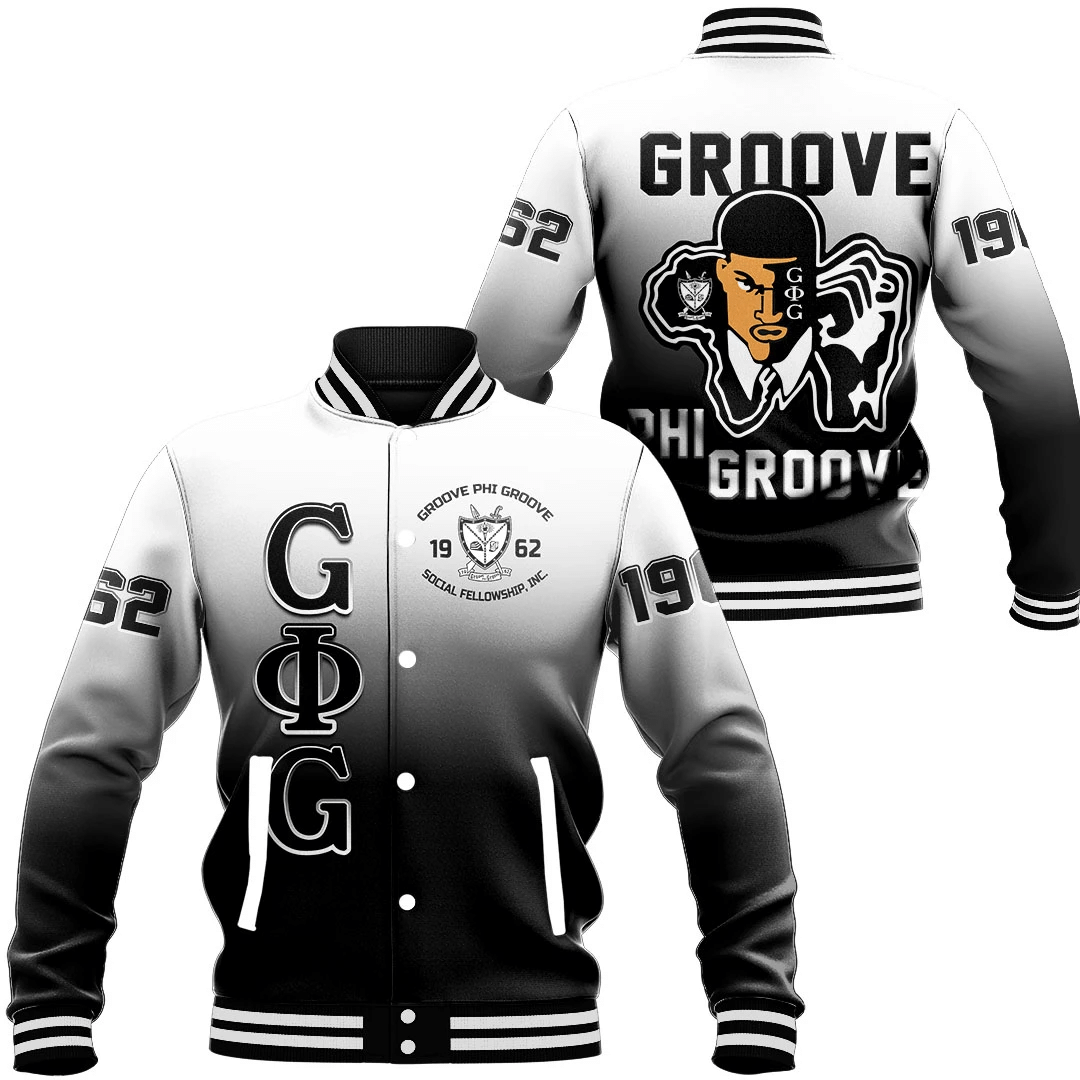 Groove Phi Groove Gradient Baseball Jackets