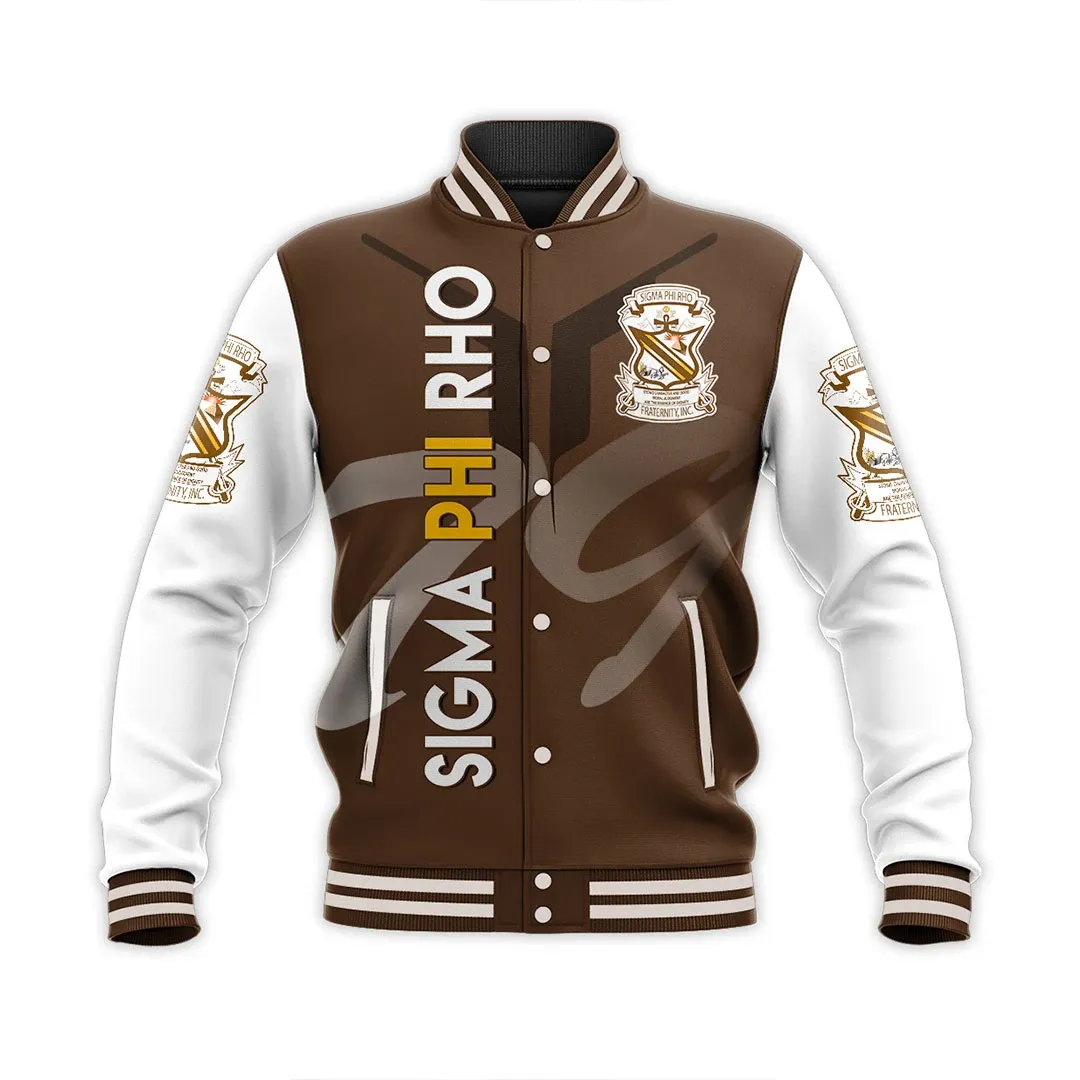 Sigma Phi Rho Baseball Jacket Drinking Style
