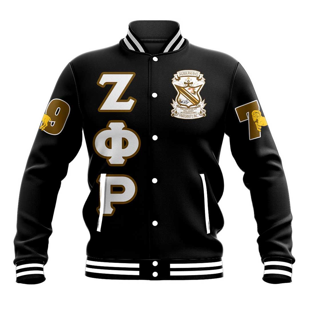 Sigma Phi Rho Letters Baseball Jacket Special Gift For Men Women