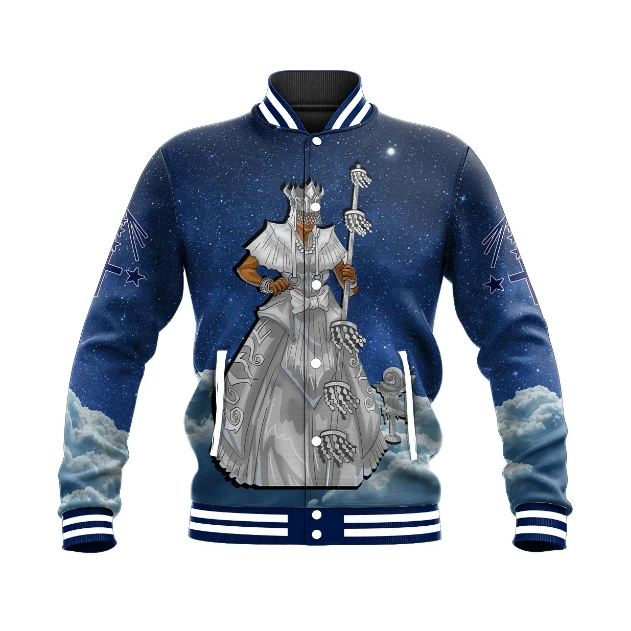 Yoruba Orisha Obatala Baseball Jacket Special Gift For Men Women