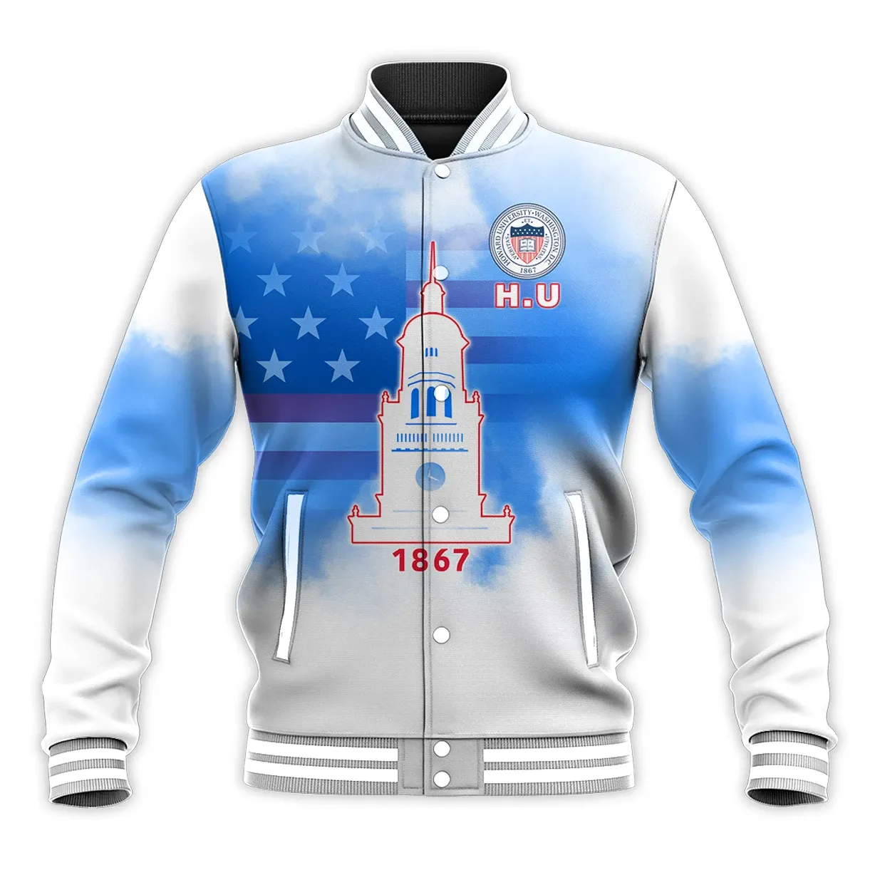Howard University Dream High Baseball Jacket