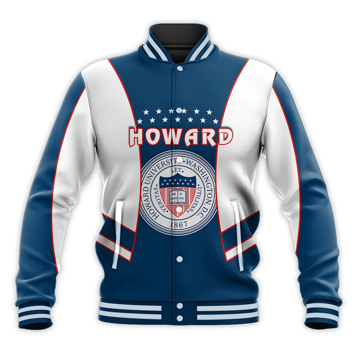 Howard University 154Th Anniversary Baseball Jacket