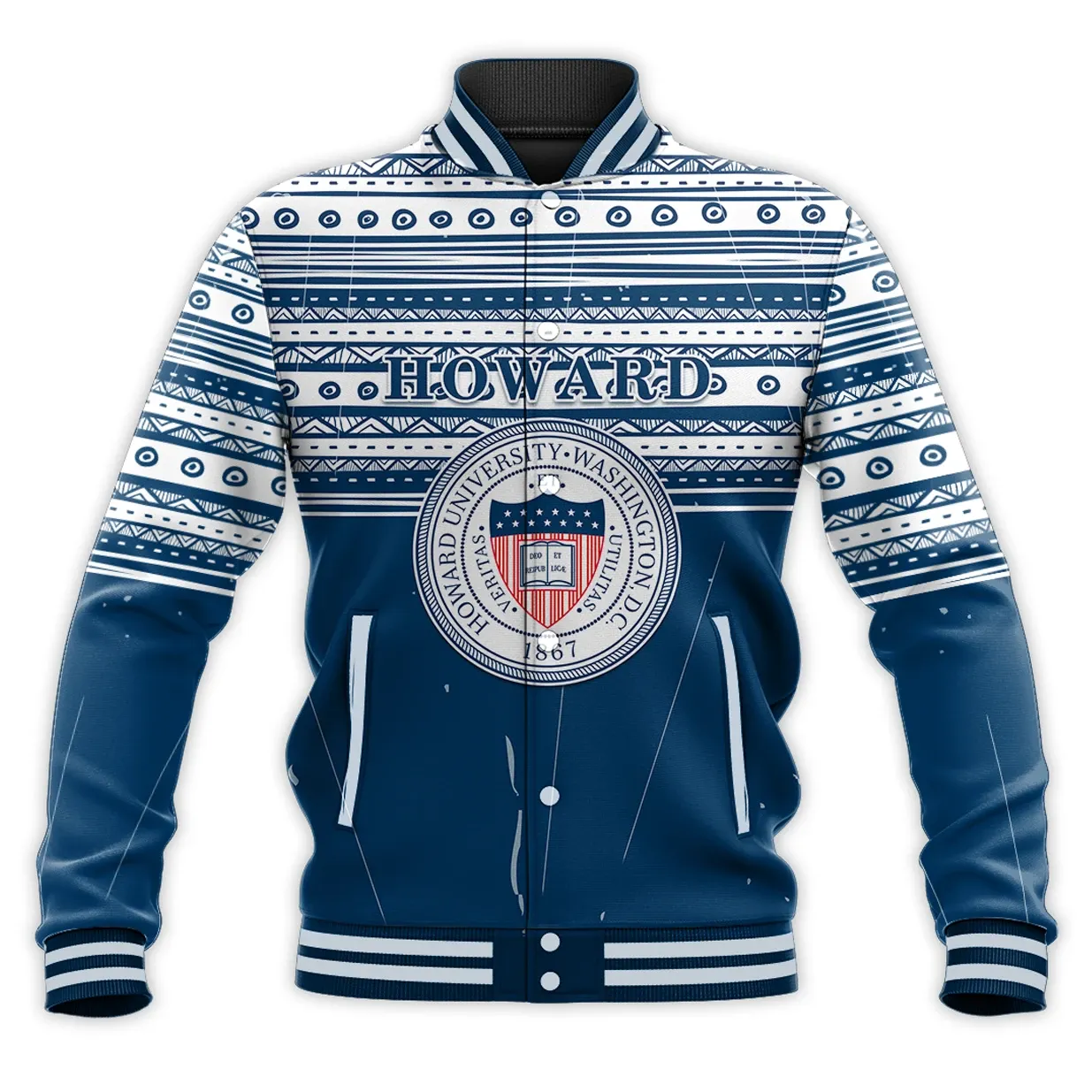 Howard Forever African American Baseball Jacket