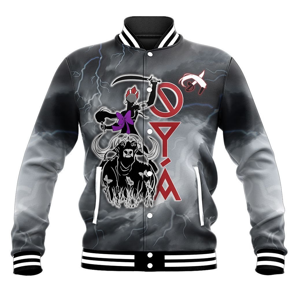Yoruba Orisha Oya Storm God Baseball Jacket