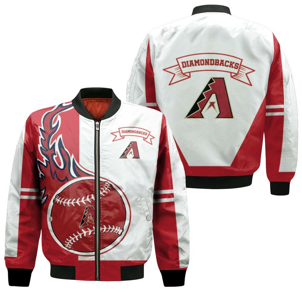 Arizona Diamondbacks 3D Bomber Jacket