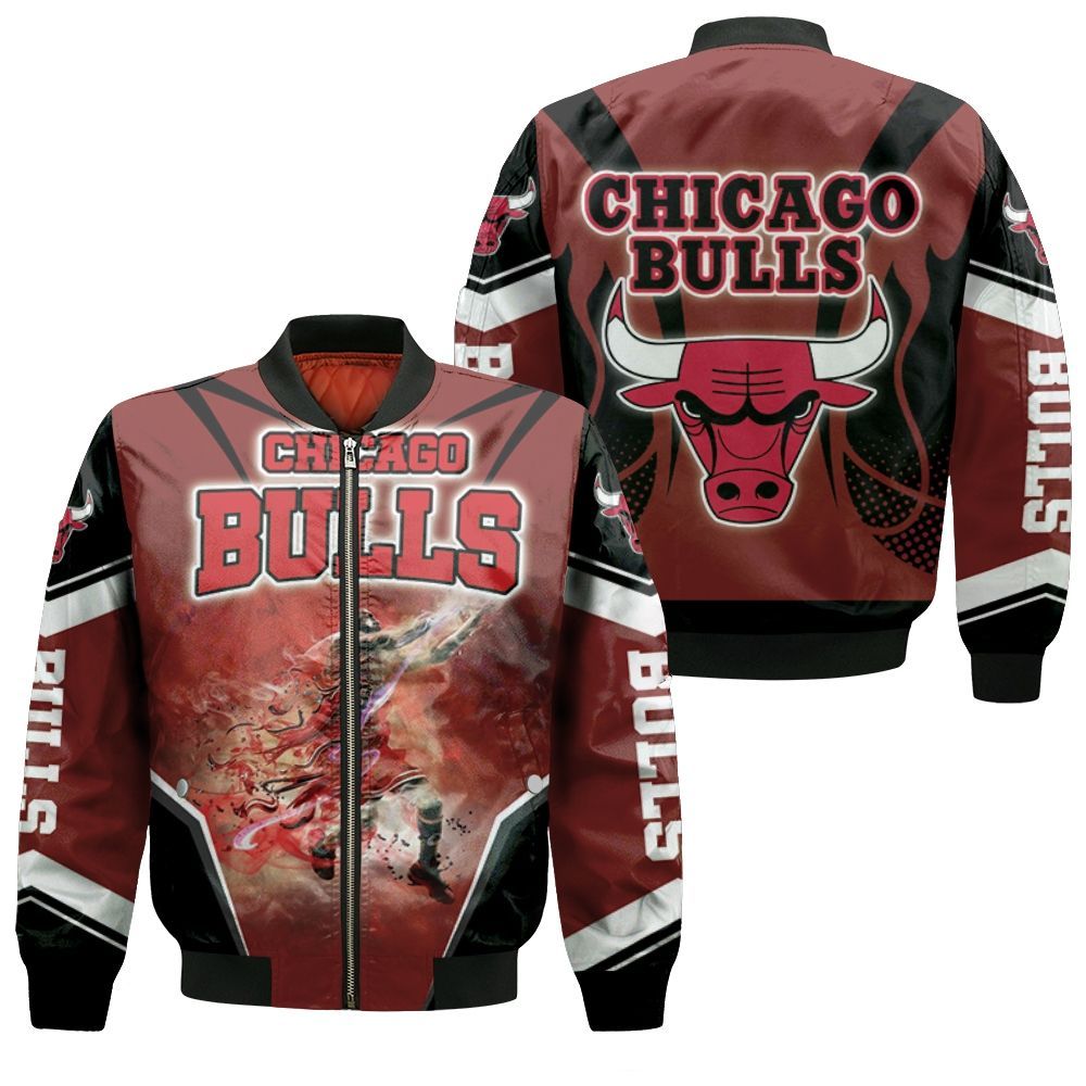23 Michael Jordan Chicago Bulls Bomber Jacket
