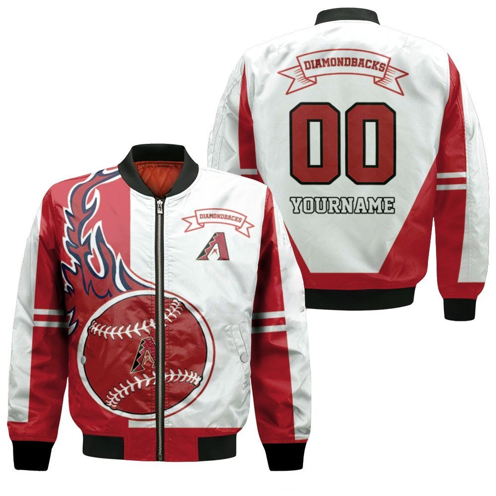 Arizona Diamondbacks 3D Personalized Bomber Jacket