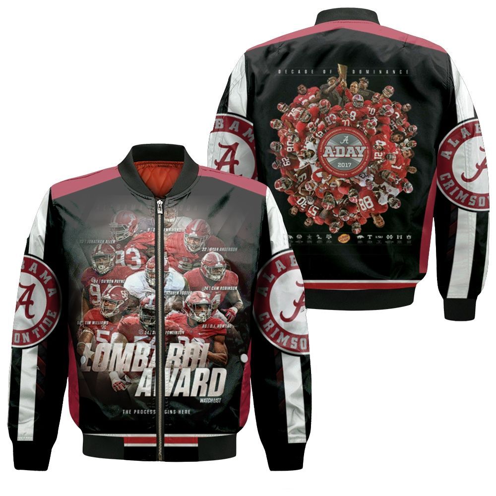 Alabama Crimson Tide All Gas No Brakes Bomber Jacket