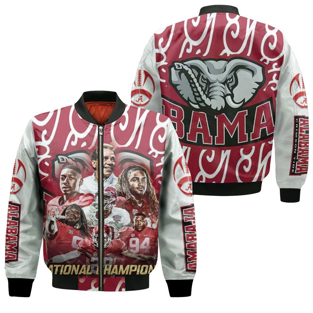 Alabama Crimson Tide National Champions Bomber Jacket