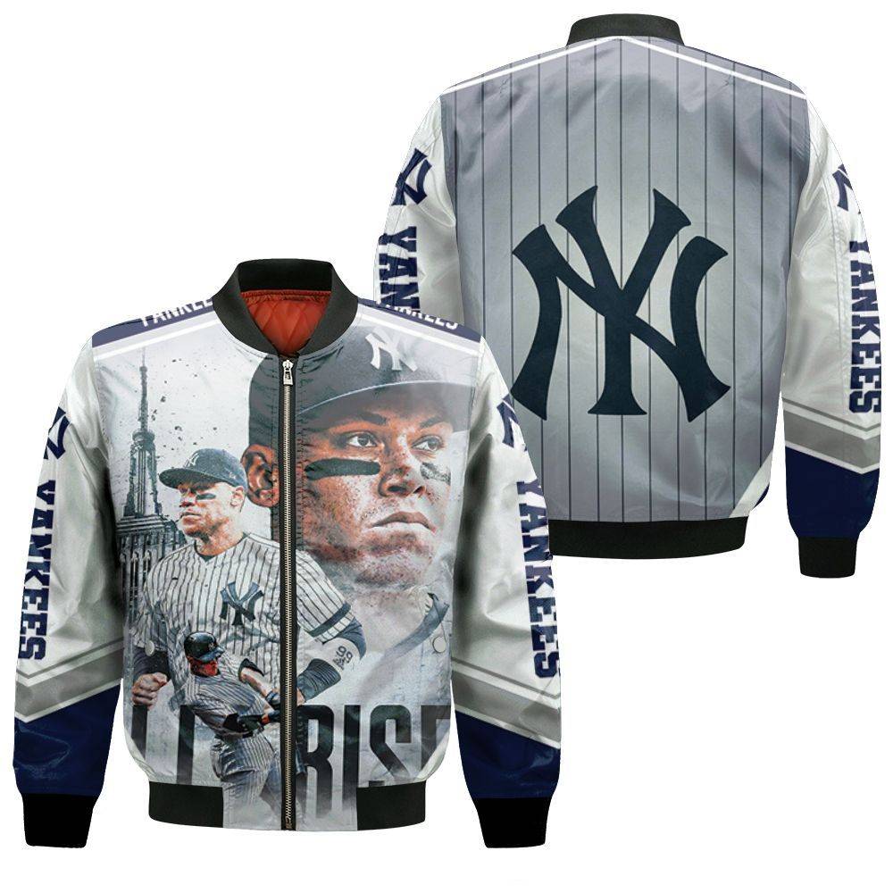99 New York Yankees Aaron Judge All Rise Bomber Jacket