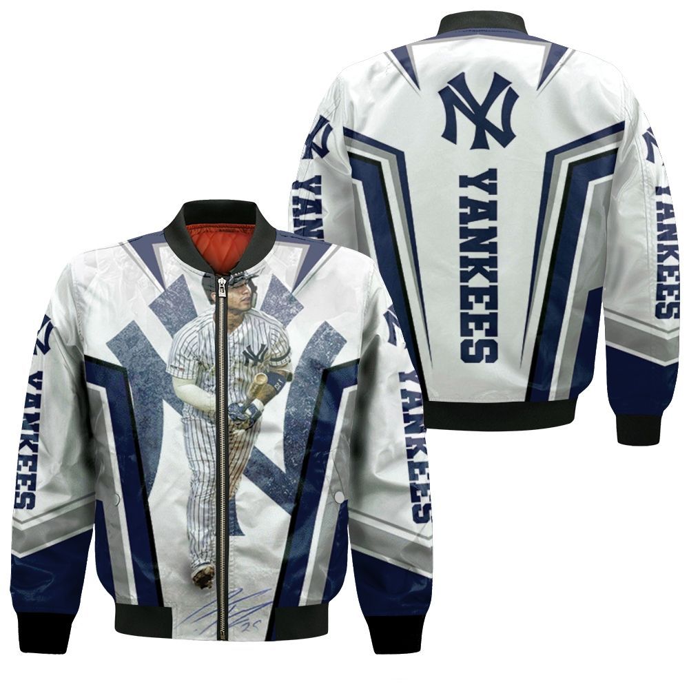 25 New York Yankees Gleyber Torres Baseball Bomber Jacket