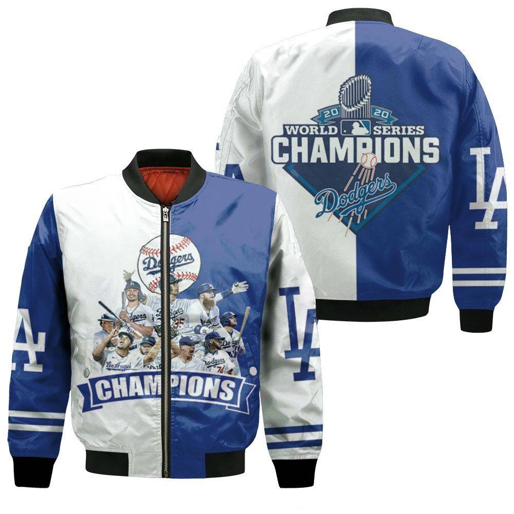 2020 World Series Champions Los Angeles Dodgers Bomber Jacket