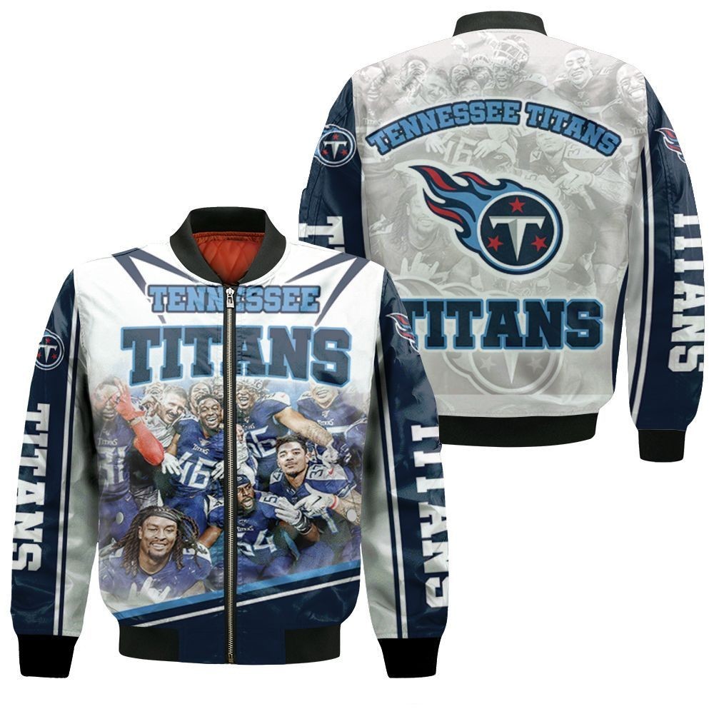 AFC South Division Super Bowl 2021 Tennessee Titans Bomber Jacket