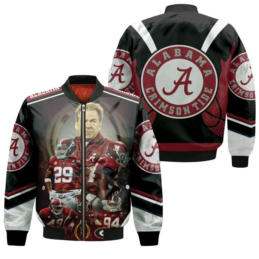 Alabama Crimson Tide National Championship Atlanta 2018 Bomber Jacket