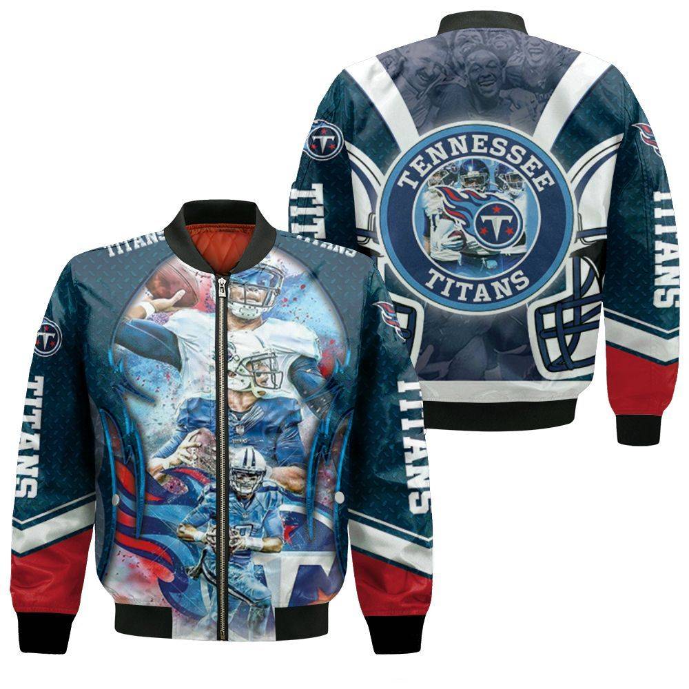 AFC South Division Champions Tennessee Titans Super Bowl 2021 Bomber Jacket