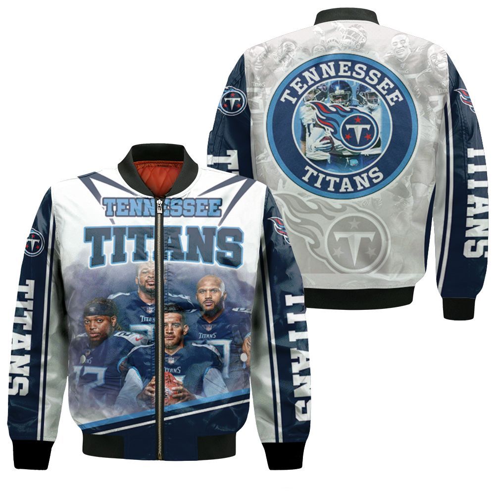 AFC South Division Champions Tennessee Titans Super Bowl 2021 For Fans Bomber Jacket