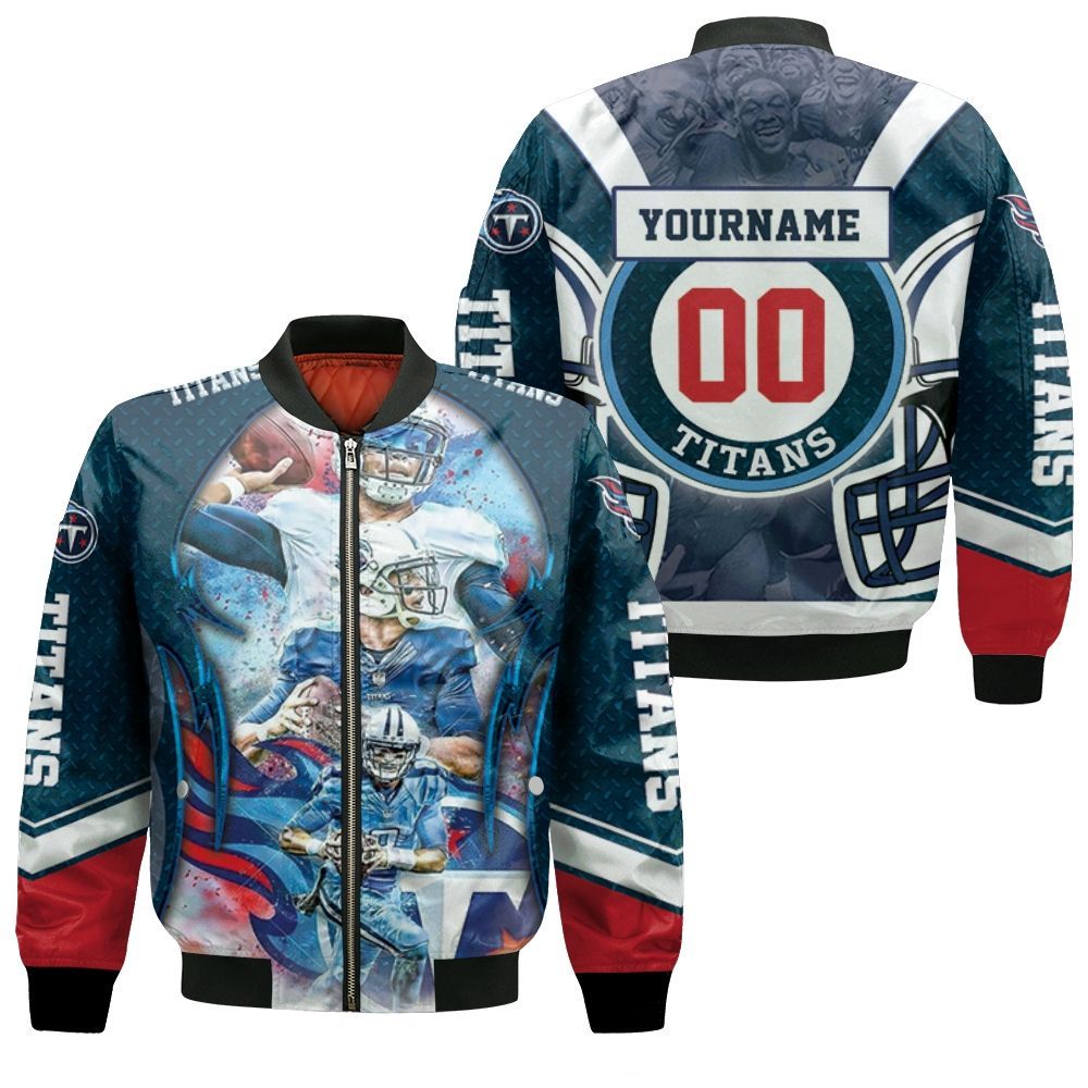 AFC South Division Champions Tennessee Titans Super Bowl 2021 Personalized Bomber Jacket
