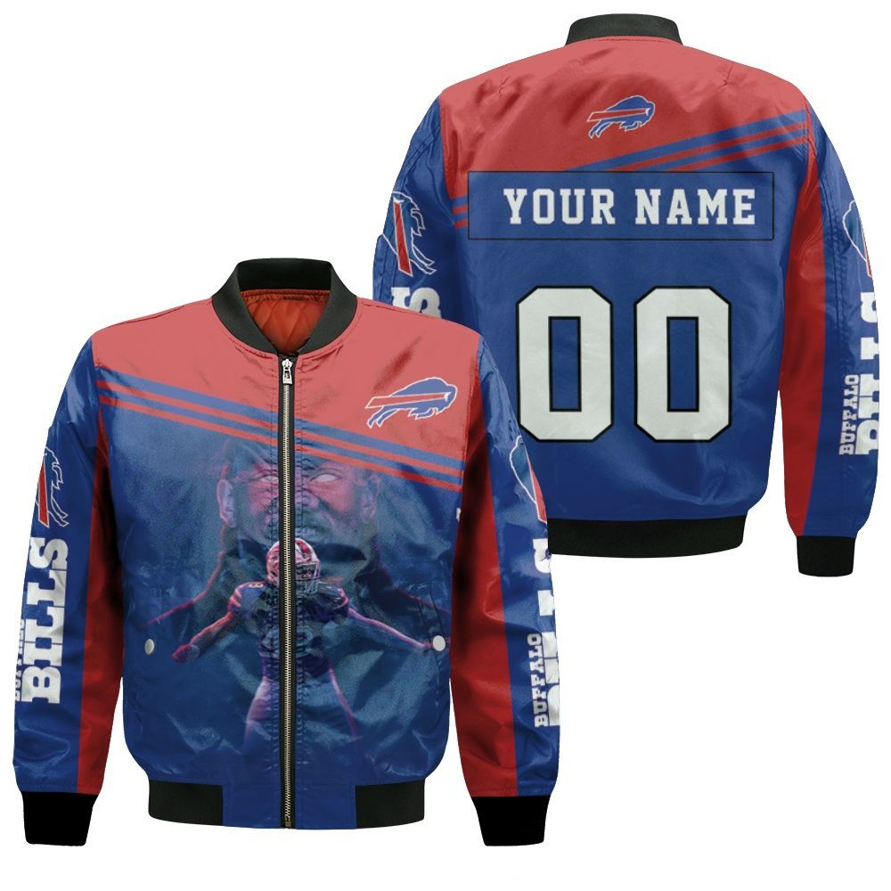 49 Tremaine Edmunds 49 Buffalo Bills Great Player 2020 NFL Season Personalized Bomber Jacket