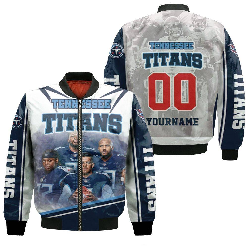 AFC South Division Champions Tennessee Titans Super Bowl 2021 For Fans Personalized Bomber Jacket