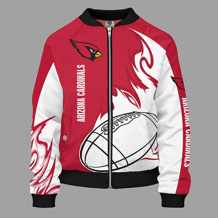 Arizona Cardinals Red Bomber Jacket
