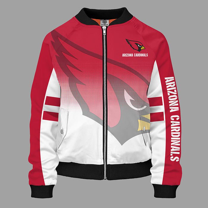 Arizona Cardinals Red Unisex Bomber Jacket