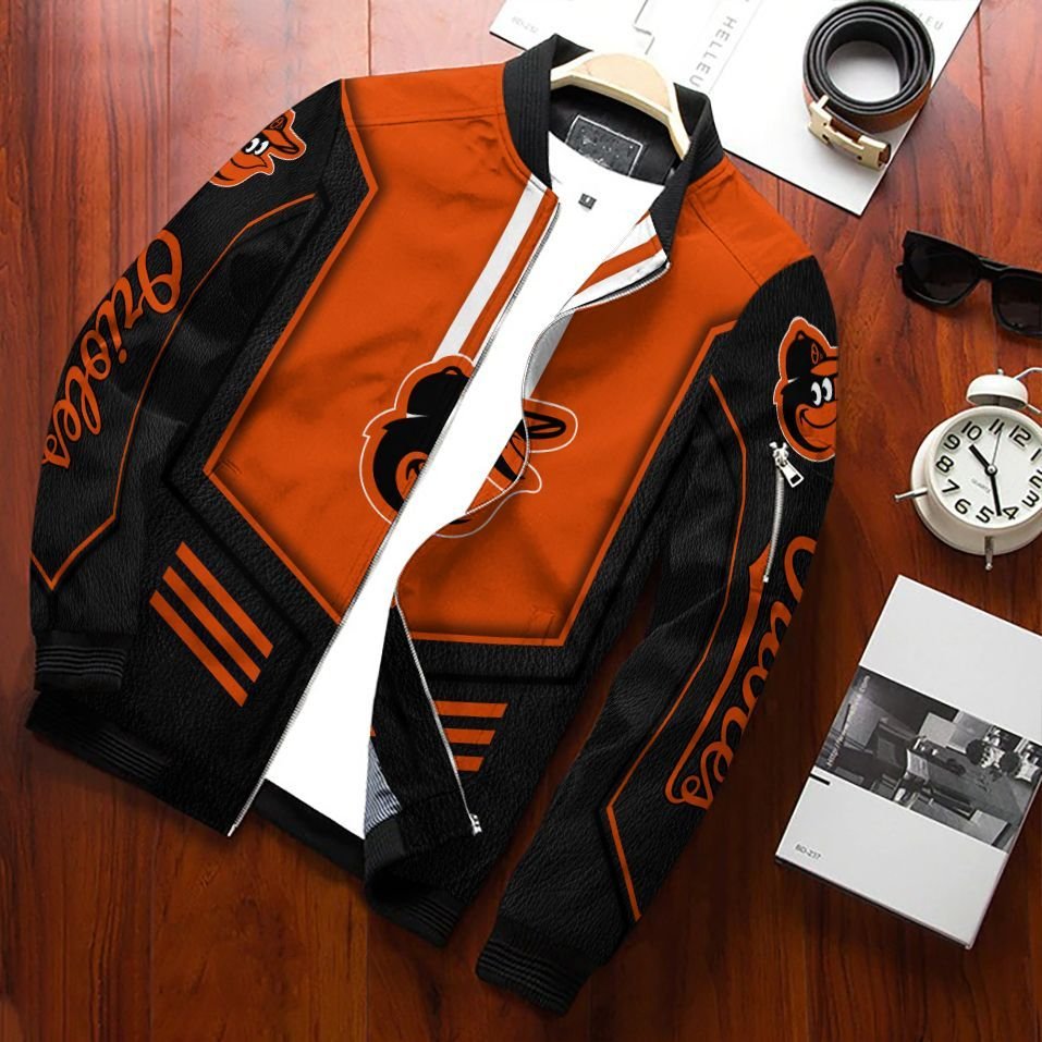 Baltimore Orioles Bomber Jacket 3D Personalized For Fans