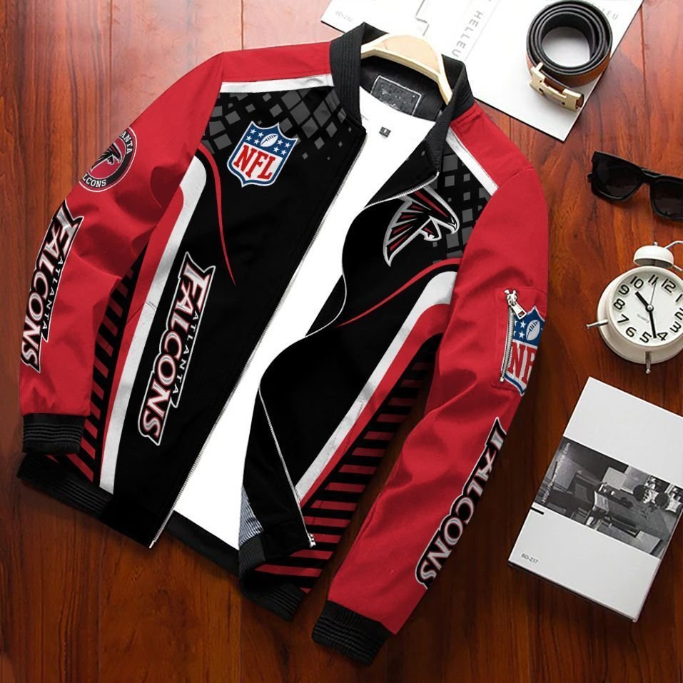 Atlanta Falcons Bomber Jacket 3D Personalized For Fans