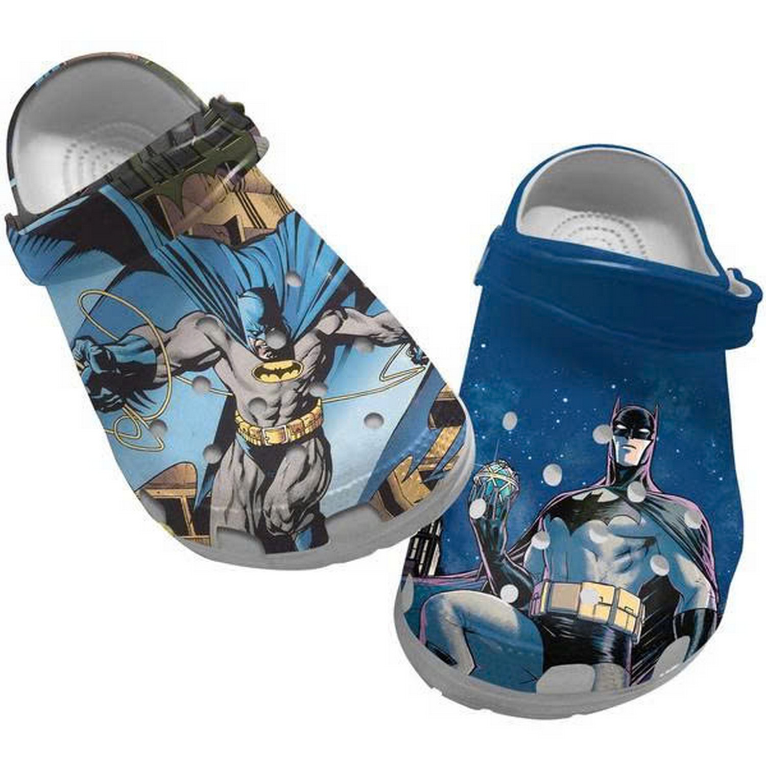 Batman Comic Cartoon Crocs Clogs Shoes For Kids And Adults