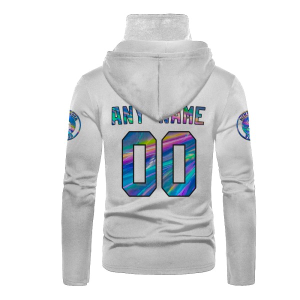 Nfl Minnesota Vikings White Hologram Color Mask Hoodie Unique Game Day Fan Apparel - Image 3