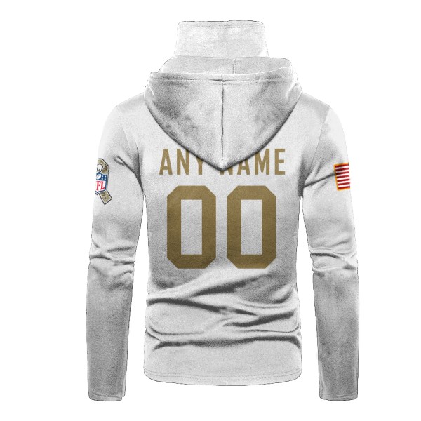 Personalized Nfl Indianapolis Colts White 3D Hoodie Maskmask Hoodie Unique Game Day Fan Apparel - Image 3
