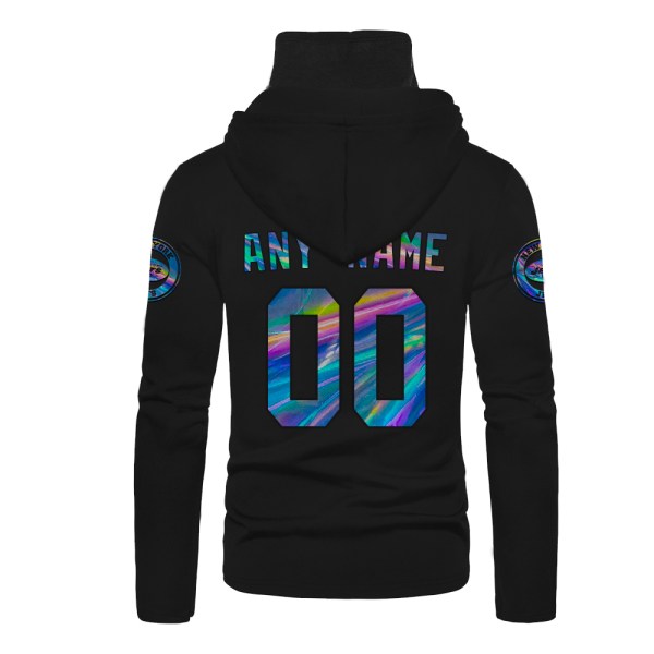 Personalized Nfl New York Jets Black Hologram Color 3D Hoodie Maskmask Hoodie Unique Game Day Fan Apparel - Image 3