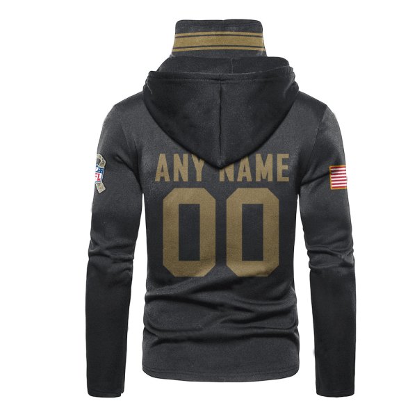 Personalized Nfl Green Bay Packers Black 3D Hoodie Maskmask Hoodie Unique Game Day Fan Apparel - Image 3