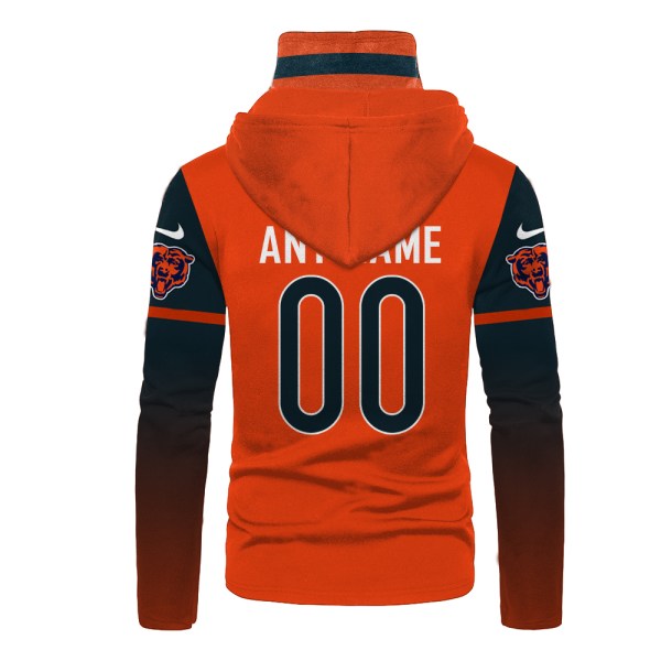 Personalized Nfl Chicago Bears 3D Hoodie Maskmask Hoodie Unique Game Day Fan Apparel - Image 3