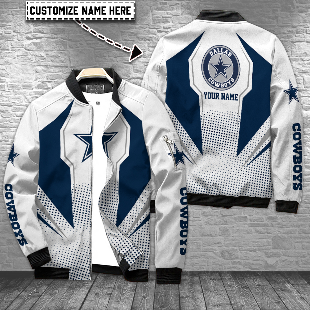 Dallas Cowboys Personalized Best Bomber Jacket Best Gift For Men Women In Cold Season - Image 2