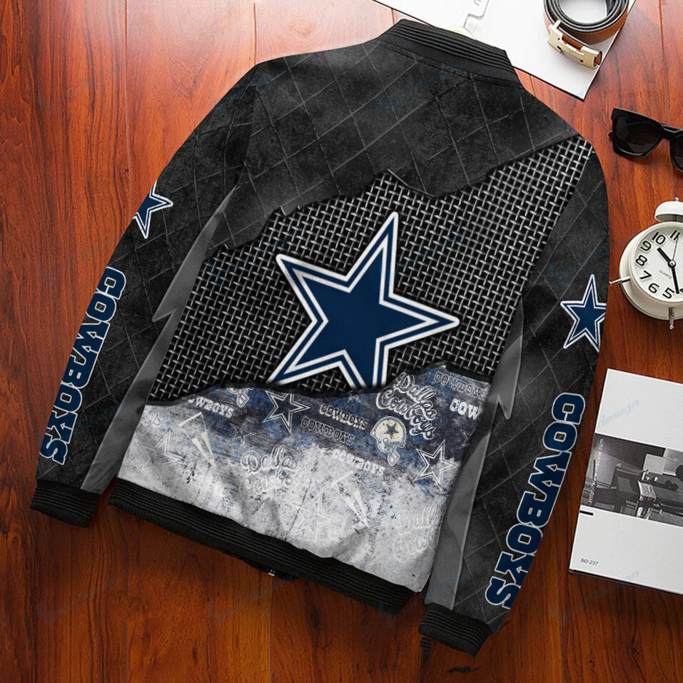 Dallas Cowboys Nfl Personalized Bomber Jacket Hot Gift For Sport Fans - Image 2