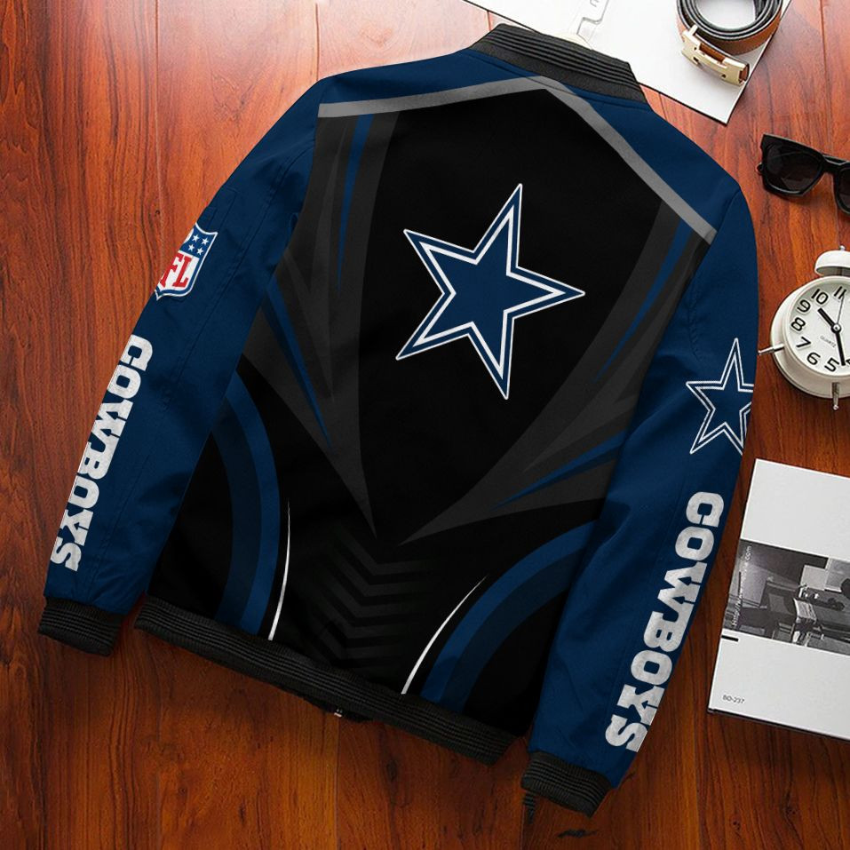 Dallas Cowboys Saints Bomber Jacket - Image 2