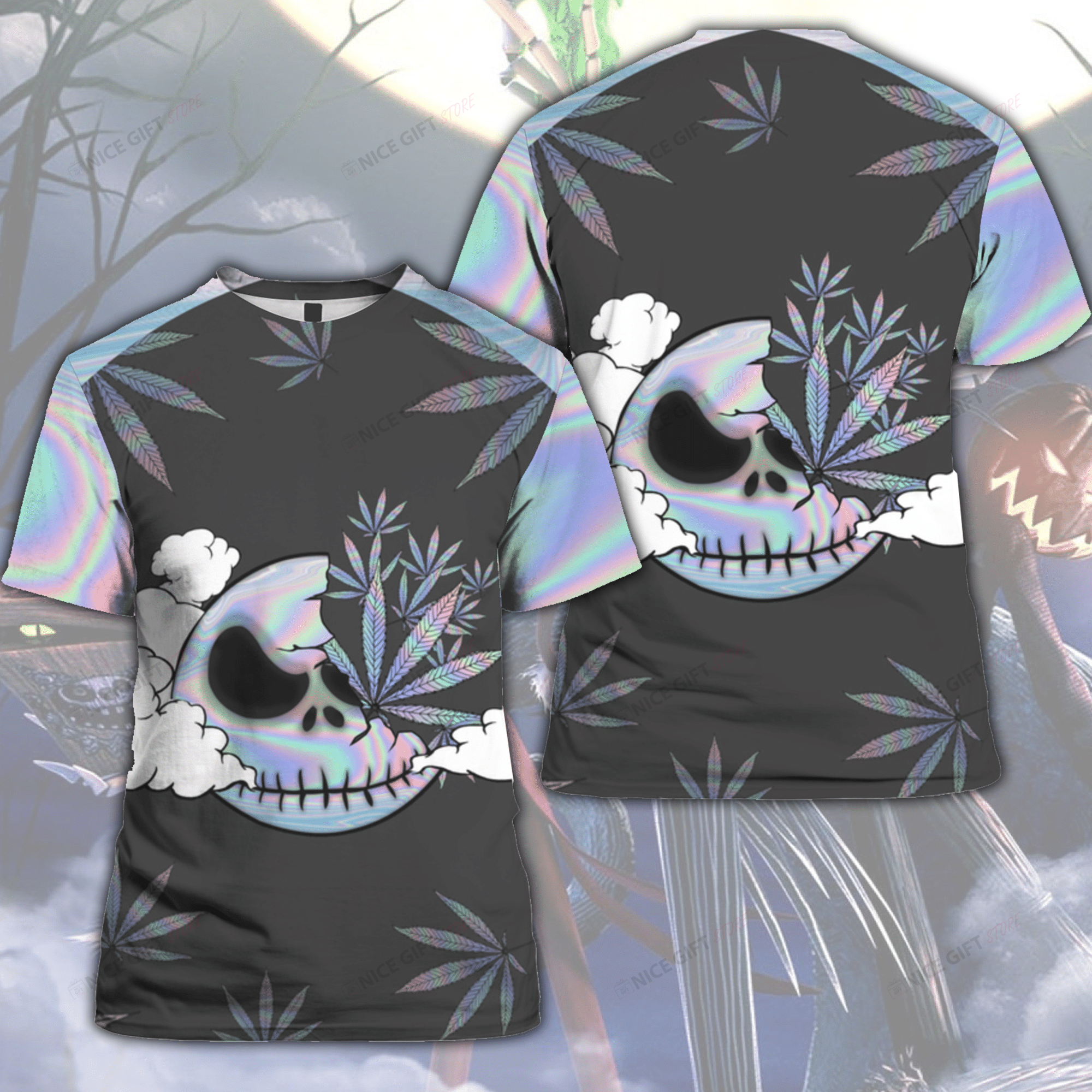 Jack Weed 3D T-Shirt For Men Women