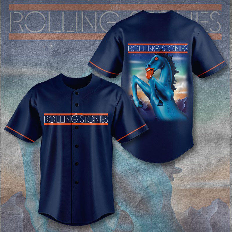 The Rolling Stones Merch Baseball Jersey For Fans