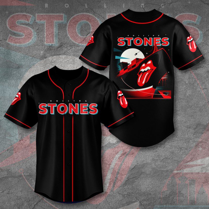 The Rolling Stones Music Baseball Jersey