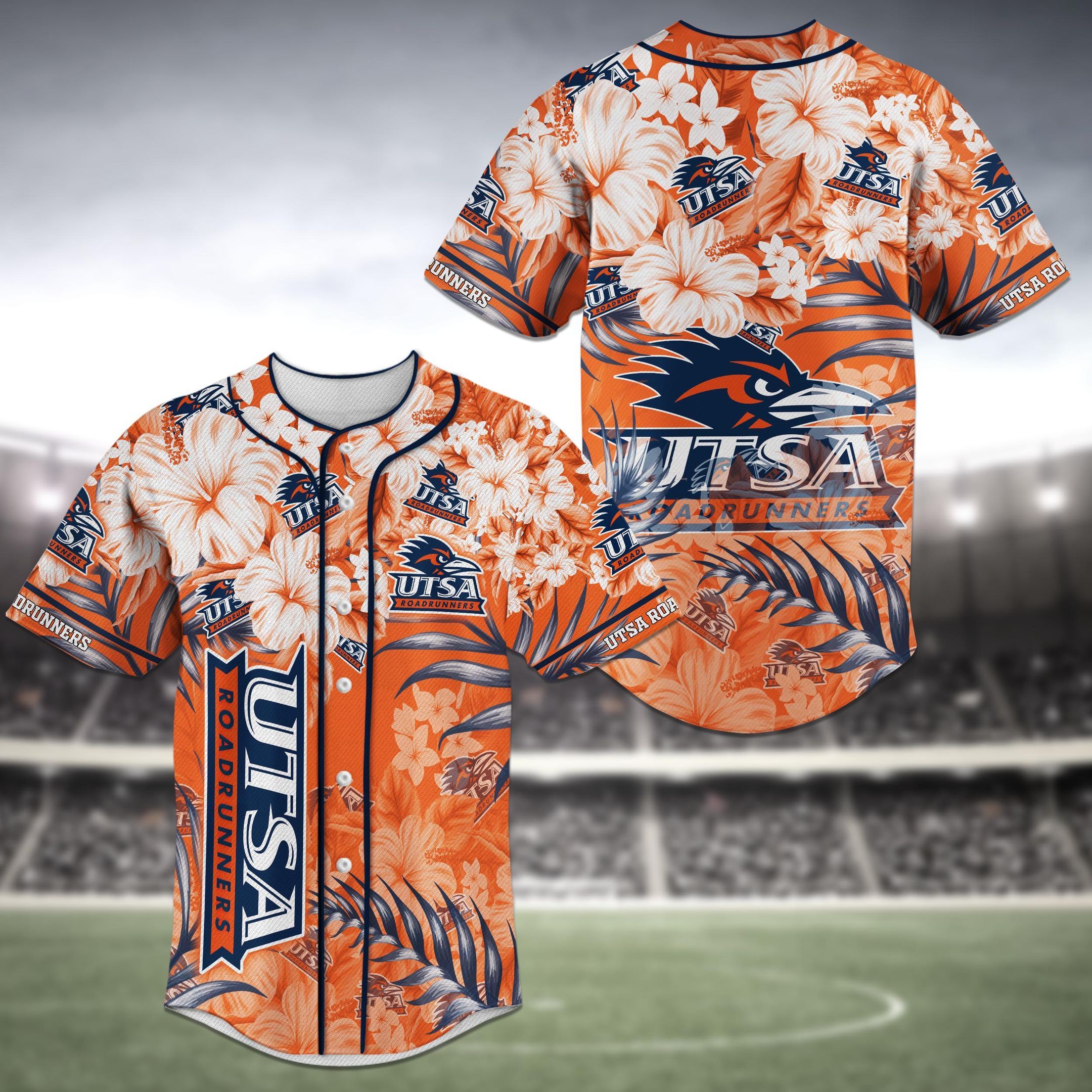 Utsa Roadrunners NCAA Baseball Jersey Personalized 
