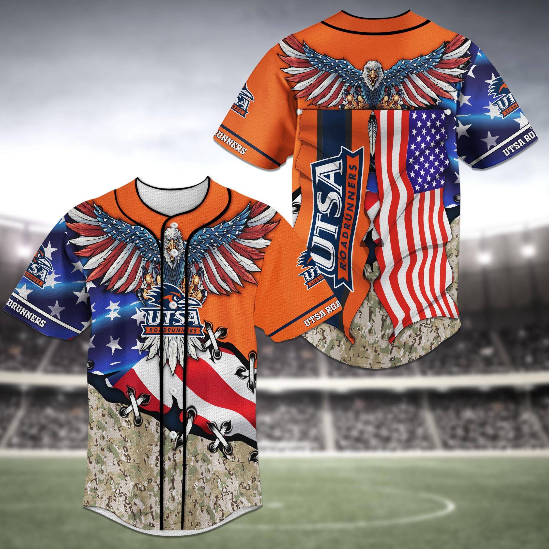 UTSA Roadrunners NCAA Baseball Jersey